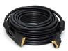 Monoprice 50ft Super VGA M/M CL2 Rated (For In-Wall Installation) Cable with Ferrites (Gold Plated)