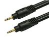 Monoprice 15ft Premium 3.5mm Stereo Male to 3.5mm Stereo Male 22AWG Cable (Gold Plated) - Black