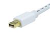 Monoprice 3ft 32AWG Mini DisplayPort to VGA Cable, White(Open Box)