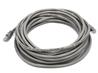 Monoprice Cat6 Ethernet Patch Cable - Snagless RJ45, Stranded, 550Mhz, UTP, Pure Bare Copper Wire, 24AWG, 25ft, Grey