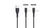 iCAN 4ft USB Type-C Cable, with sensor & LED Light, Black(Open Box)