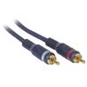 Cables To Go (Velocity) - Câble audio RCA - 50 pi - Bleu (29101)