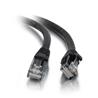 C2G Cat5e Snagless UTP Cable- Black 25ft