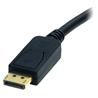 STARTECH DisplayPort to DVI Cable - M/M - (Single-Link) Black - 6ft.