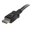 STARTECH DisplayPort Cable with Latches - M/M (Black) - 6 ft.