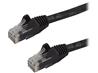 StarTech Snagless Cat6 UTP Patch Cable - ETL Verified (Black) - 3 ft. (N6PATCH3BK)