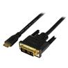 StarTech Mini HDMI® to DVI-D Cable - M/M - 1m (HDCDVIMM1M)