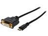 STARTECH Mini HDMI to DVI-D Adapter M/F - 8in - 1 Pack