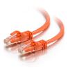 Cables To Go Cat6 Snagless Unshielded (UTP) Network Crossover Patch Cable - Orange 7ft (27892)