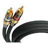 StarTech 50 ft Premium Stereo Audio Cable RCA - M/M - Black(AUDIORCA50)