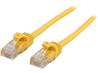 STARTECH 3 ft Yellow Snagless Cat5e UTP Patch Cable