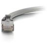 C2G Cat5e Snagless UTP Ethernet Network Patch Cable - Gray, 30 ft