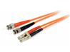 STARTECH 5m Multimode Fiber Patch Cable LC - ST - LC