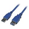 StarTech 6 ft SuperSpeed USB 3.0 Extension Cable A to A M/F - Blue | USB3SEXTAA6