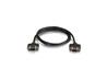 Cables To Go 6ft CMG-Rated DB9 Low Profile Null Modem F-F (52175)