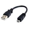 STARTECH 6in Micro USB Cable A to Micro B Black (UUSBHAUB6IN)