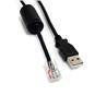 STARTECH Smart UPS Replacement Type A (M) USB - RJ-45 (M) Black. 6ft