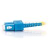 Cables To Go 2M SC-SC 9/125 OS1 Duplex Single-Mode PVC Fiber Optic Cable- Yellow(20455)