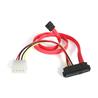 StarTech 18in SAS 29 Pin to SATA Cable with LP4 Power - Serial ATA Male (SAS729PW18)