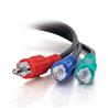 C2G 3 ft Value Series Component Video Cable - Black