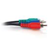 C2G 3 ft Value Series Component Video Cable - Black