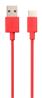 iCAN 3ft USB-A to Type-C USB Cable, USB 2.0 cable, Red