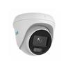 HiLook Outdoor PoE Turret IP Camera with ColorVu (24/7 full-color video), 2K QHD, with True WDR technology, IP67 weatherproof (