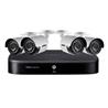 Lorex 1080p 8-channel 1TB Wired DVR with 4 Wired Cameras, 130FT Night Vision, Person and Vehicle Smart Motion Detect, -30°C Col