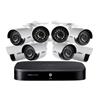 Lorex 1080p 8-channel 1TB Wired DVR with 8 Wired Cameras, 130FT Night Vision, Person and Vehicle Smart Motion Detect, -30°C Col