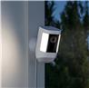 Ring Spotlight Cam Pro, Plug-in 3D Motion Detection, Two-Way Talk with Audio+, and Dual-Band Wifi (2022 release) - White