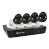 Swann (885MSFB) 4K Ultra HD 8 Channel 2TB Hard Drive NVR Security System with 4 x Outdoor Spotlight Bullet Security Cameras wit