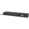 APC 8-Outlet 1U Rackmount PDU - Metered 15A 100/120V NEMA 5-15P - 8  NEMA 5-15R (AP7800B)