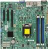 Supermicro X10SLH-F-O Server Motherboard -mTAX, Retail Pack (MBD-X10SLH-F-O) - for LGA1150 Intel Xeon E3-1200 v4 v3 CPU