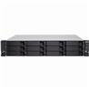 QNAP TS-1277XU-RP-2600 12-Bay 2U Rackmount NAS Server - iSCSI IP-SAN with Redundant Power Supply (TS-1277XU-RP-2600-8G-US)