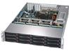 Supermicro Intel Xeon 4112 2U Rack Server - 32GB, 2x 128GB SSD, 8x HGST 4TB SAS 7.2K HUS726T4TAL5204 HDD