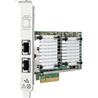 HPE 10Gb 2-Port 530T Server Ethernet Controller - PCI-E x8 Low-profile (656596-B21)