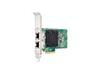 HPE 10Gb 2-Port 535T Server Ethernet Controller - PCI-E x8 Low-profile (