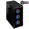 Corsair iCUE 220T RGB Tempered Glass Mid-Tower Smart Case, Black(Open Box)