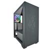 AZZA HIVE 440 ATX Gaming Computer Case, Tempered Glass Side Window, USB3.0 2*USB2.0, 12cm Digital RGB Fan, RGB SYNC with MB, P/