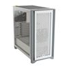 CORSAIR 4000D Airflow Tempered Glass Mid-Tower ATX Case, White