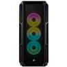 CORSAIR iCUE 5000T RGB Tempered Glass Mid-Tower Smart Case, Black