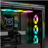 CORSAIR iCUE 5000T RGB Tempered Glass Mid-Tower Smart Case, Black