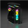 CORSAIR iCUE 5000T RGB Tempered Glass Mid-Tower Smart Case, Black