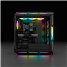 CORSAIR iCUE 5000T RGB Tempered Glass Mid-Tower Smart Case, Black