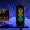 CORSAIR iCUE 5000T RGB Tempered Glass Mid-Tower Smart Case, Black