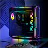 CORSAIR iCUE 5000T RGB Tempered Glass Mid-Tower Smart Case, Black