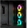 CORSAIR iCUE 5000T RGB Tempered Glass Mid-Tower Smart Case, Black