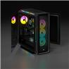 CORSAIR iCUE 5000T RGB Tempered Glass Mid-Tower Smart Case, Black