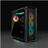 CORSAIR iCUE 5000T RGB Tempered Glass Mid-Tower Smart Case, Black