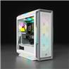 CORSAIR iCUE 5000T RGB Tempered Glass Mid-Tower Smart Case, White